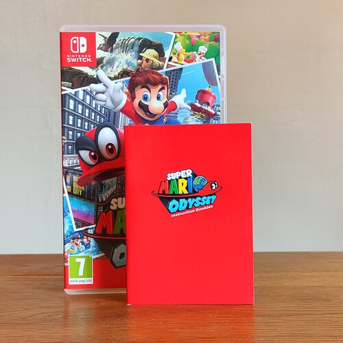 Super Mario Odyssey Switch Manual