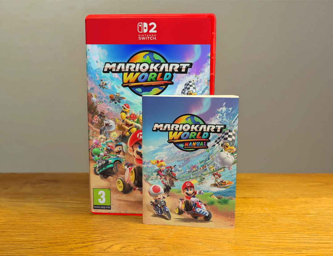 Mario Kart World Manual - Etsy