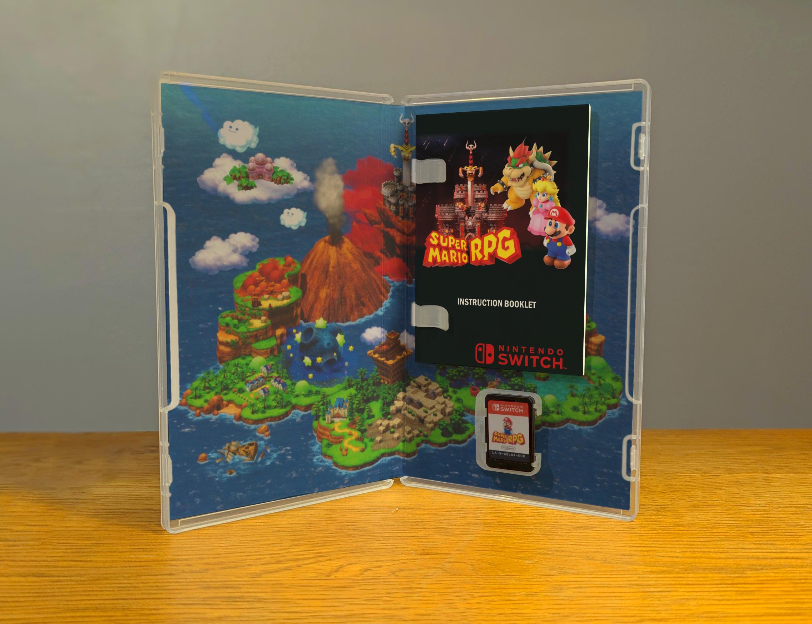 スーパーマリオRPG マニュアル (Switch) - Etsy 日本
