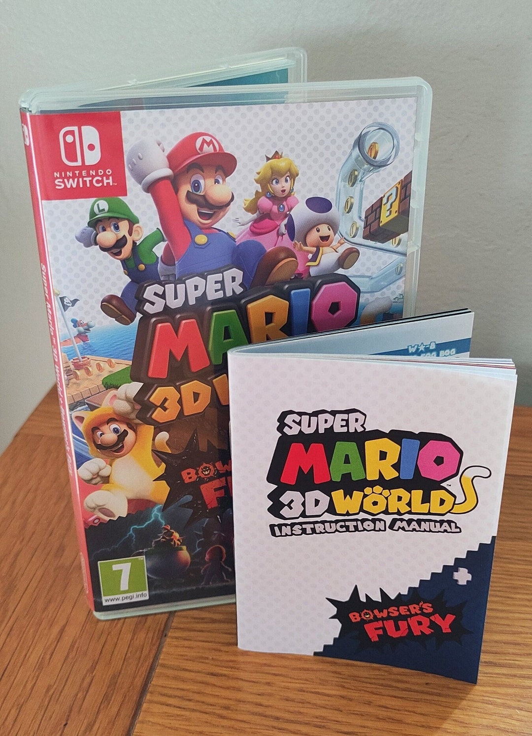 Super Mario 3D World Bowser's Fury Manual 