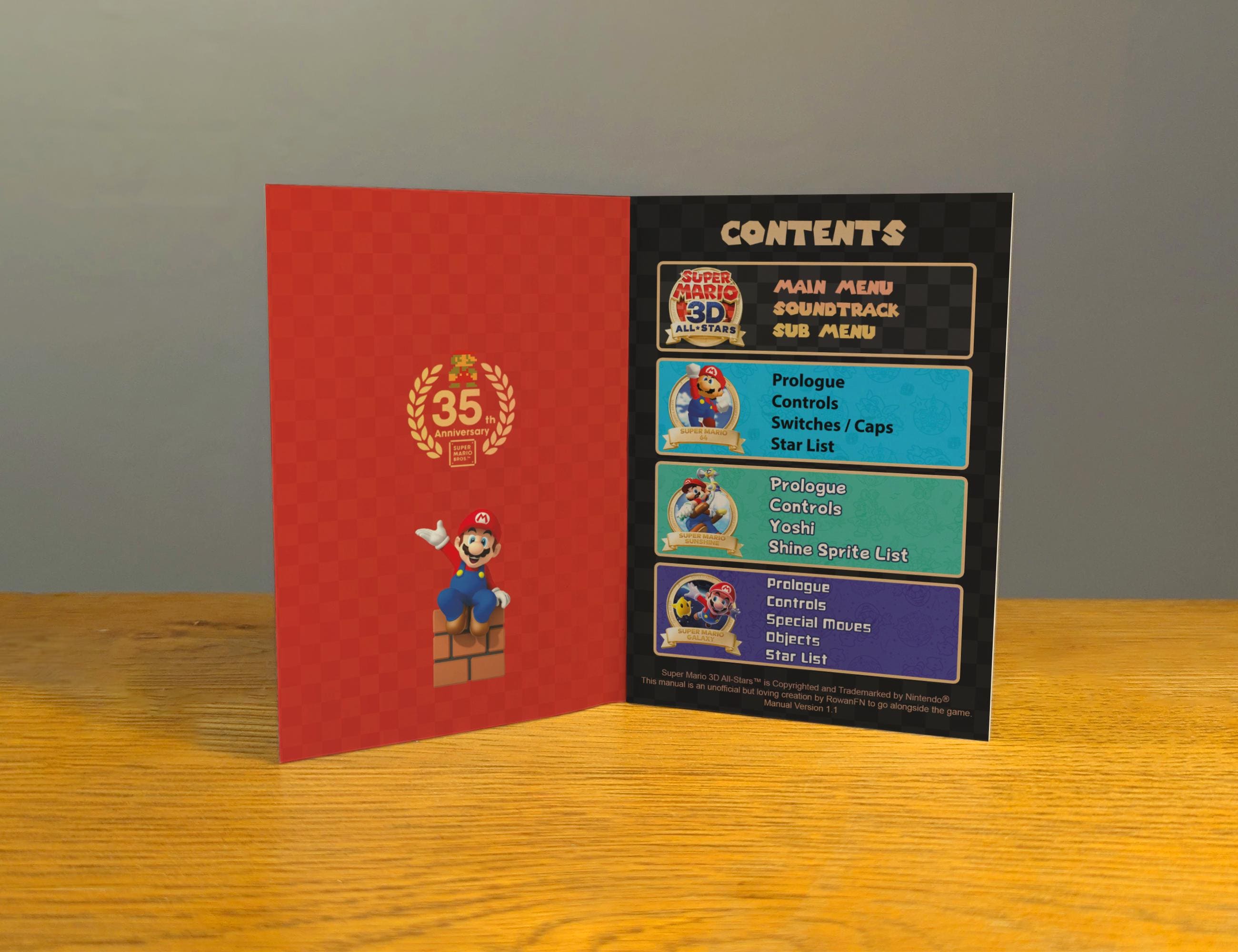 スーパーマリオ 3Dコレクション マニュアル - Etsy 日本