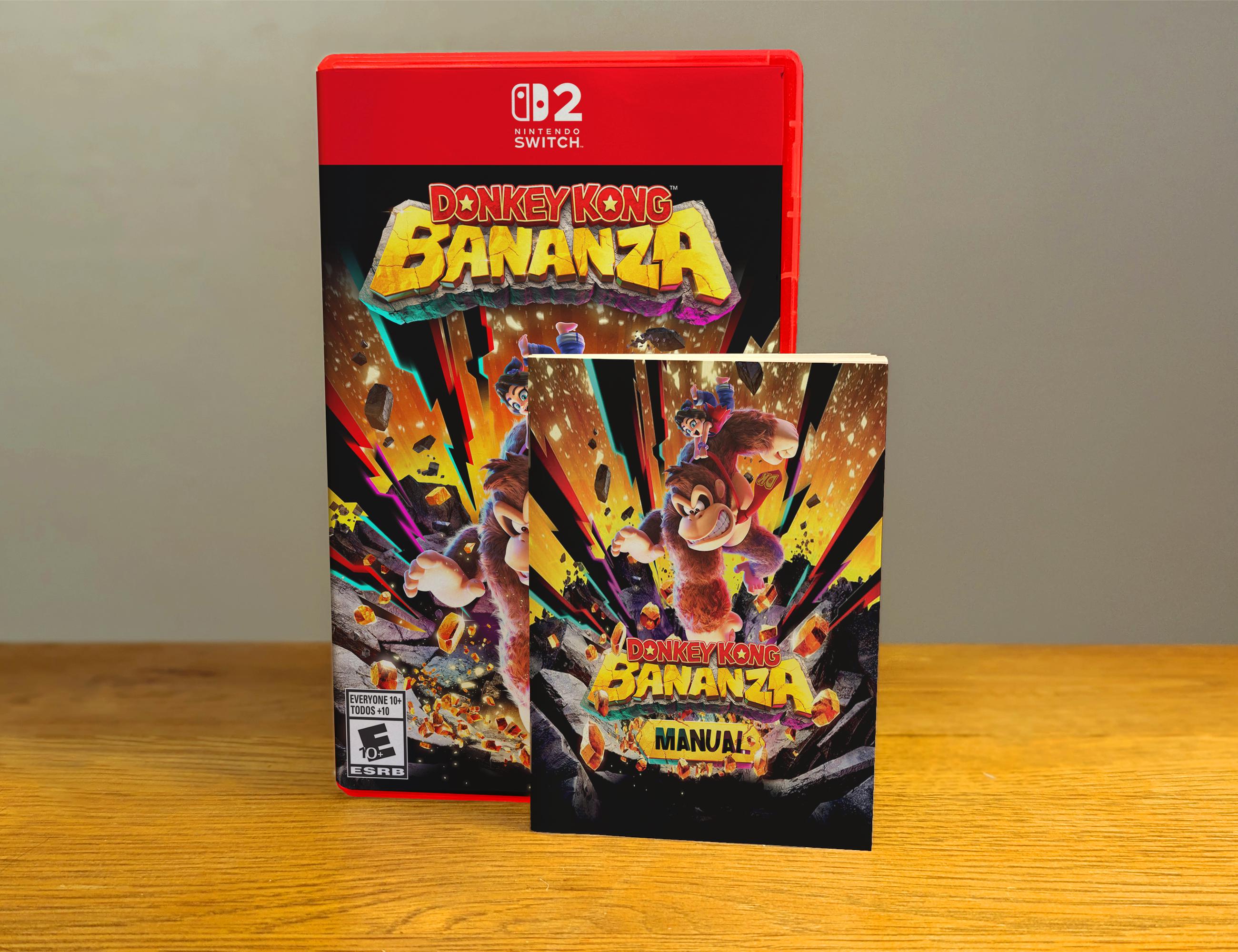 Donkey Kong Bananza Manual - Etsy