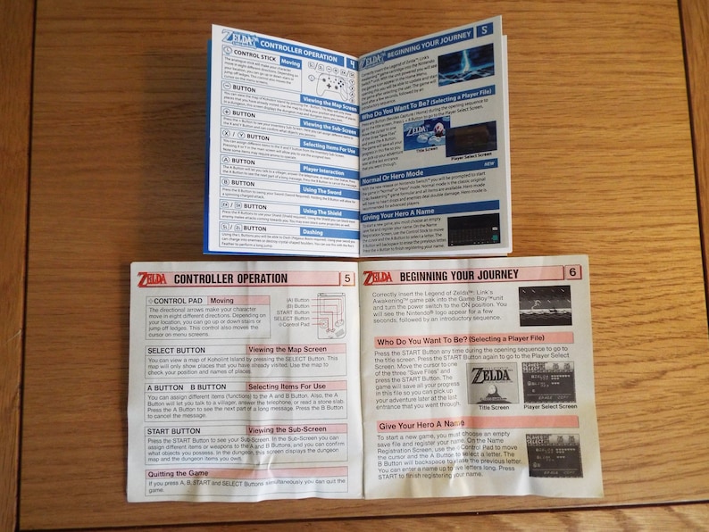 Zelda Link's Awakening Switch Manual image 7