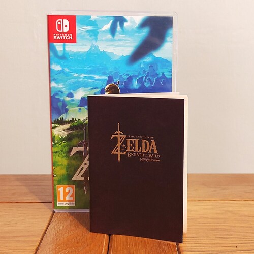 Zelda Breath of the Wild Mini Companion Booklet