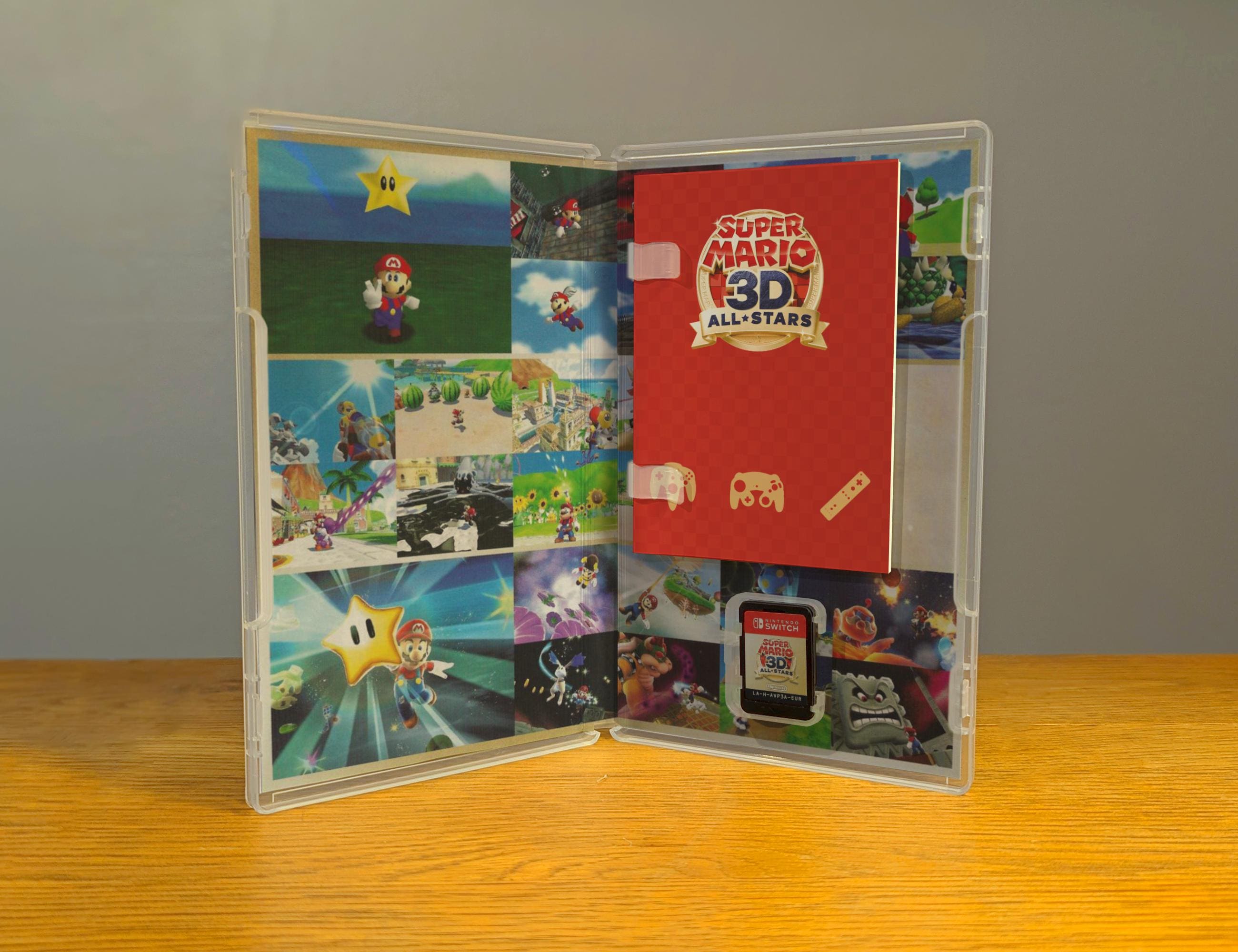 【ラッピング無料】 スーパーマリオ 日本 Etsy - マニュアル 3Dコレクション Nintendo Switch