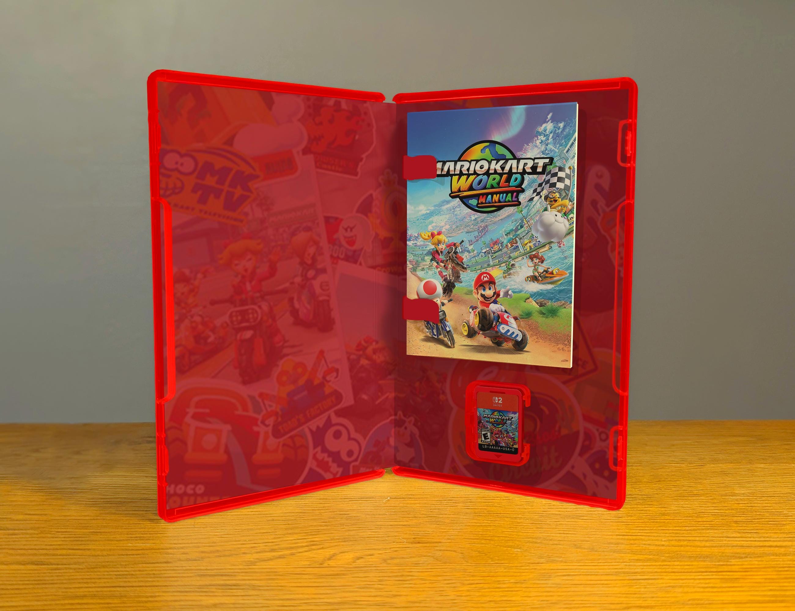 Mario Kart World Manual - Etsy, image size:2600x2000