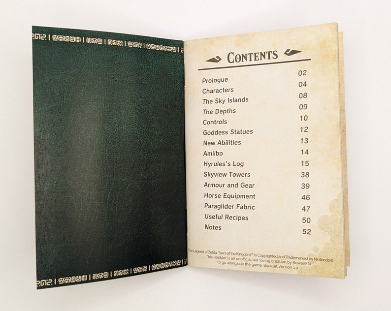 The Legend of Zelda: Tears of the Kingdom Pathfinder's Handbook image 3