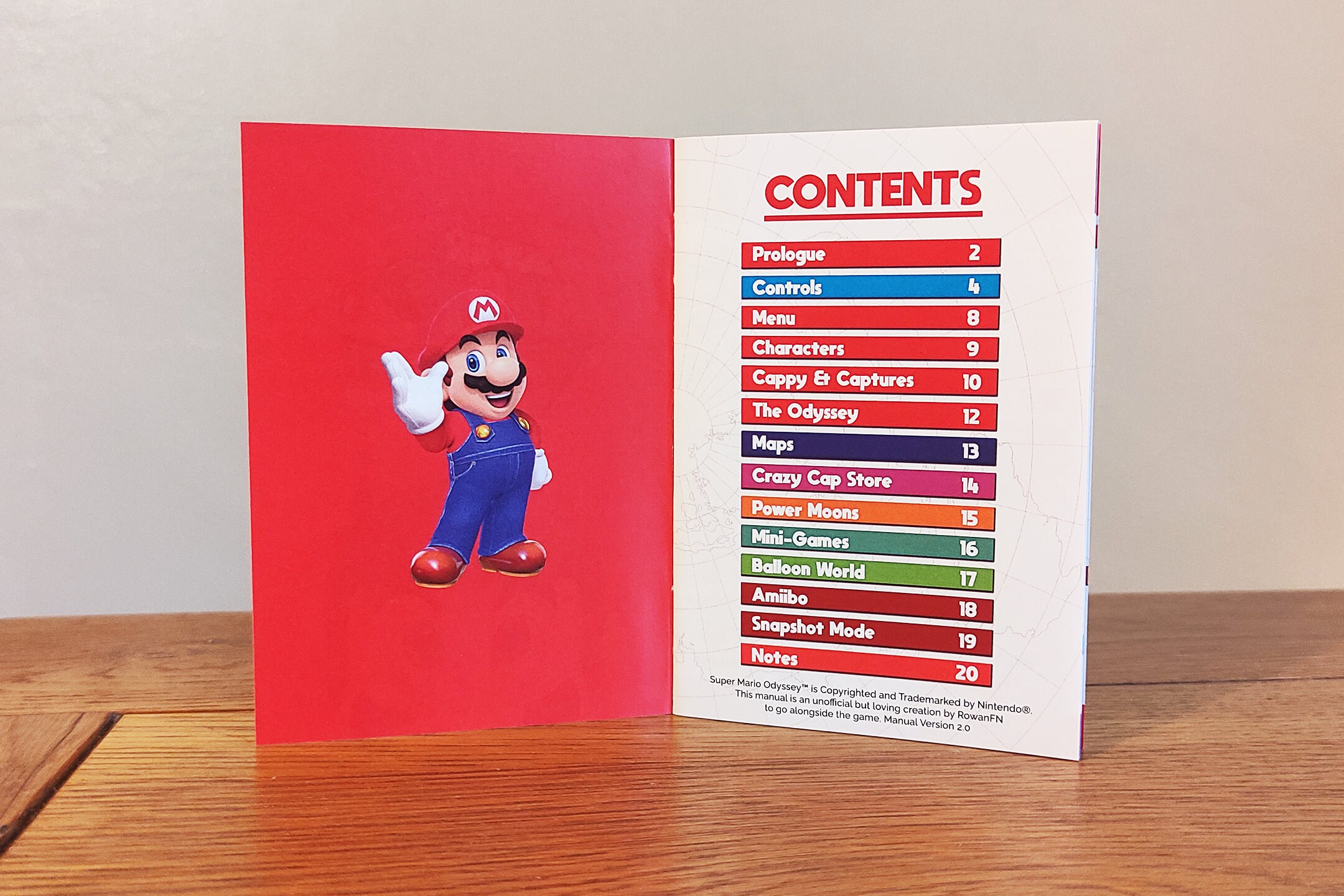 Super Mario Odyssey Manual V2 