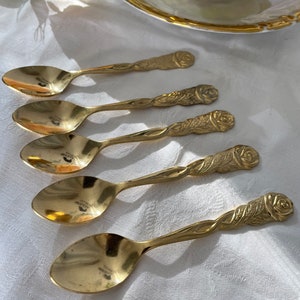 Vintage spoon set Teaspoons coffee spoons