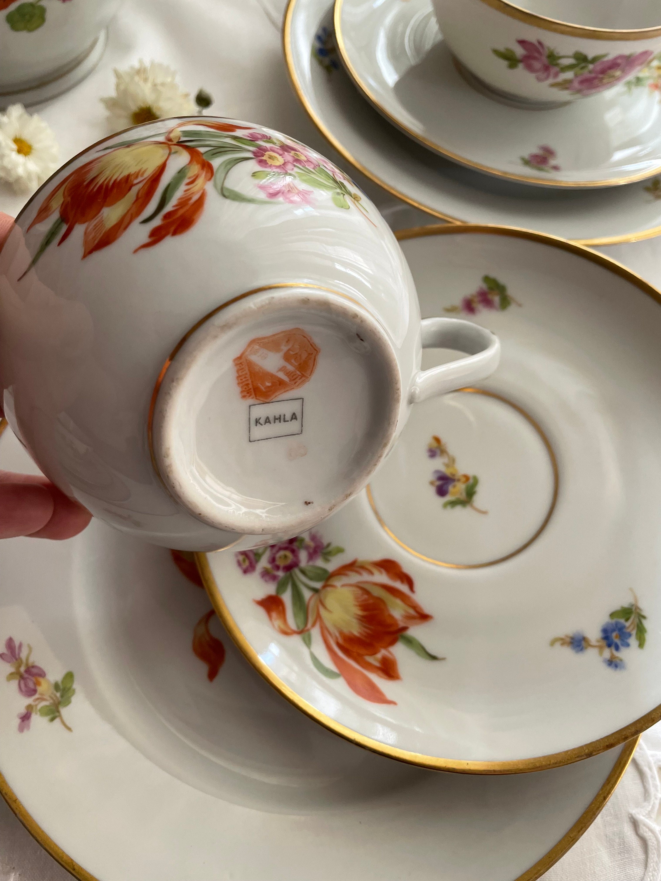 KAHLA カーラ ティーセット Vintage Kahla Porcelain Tea Coffee Set - Etsy