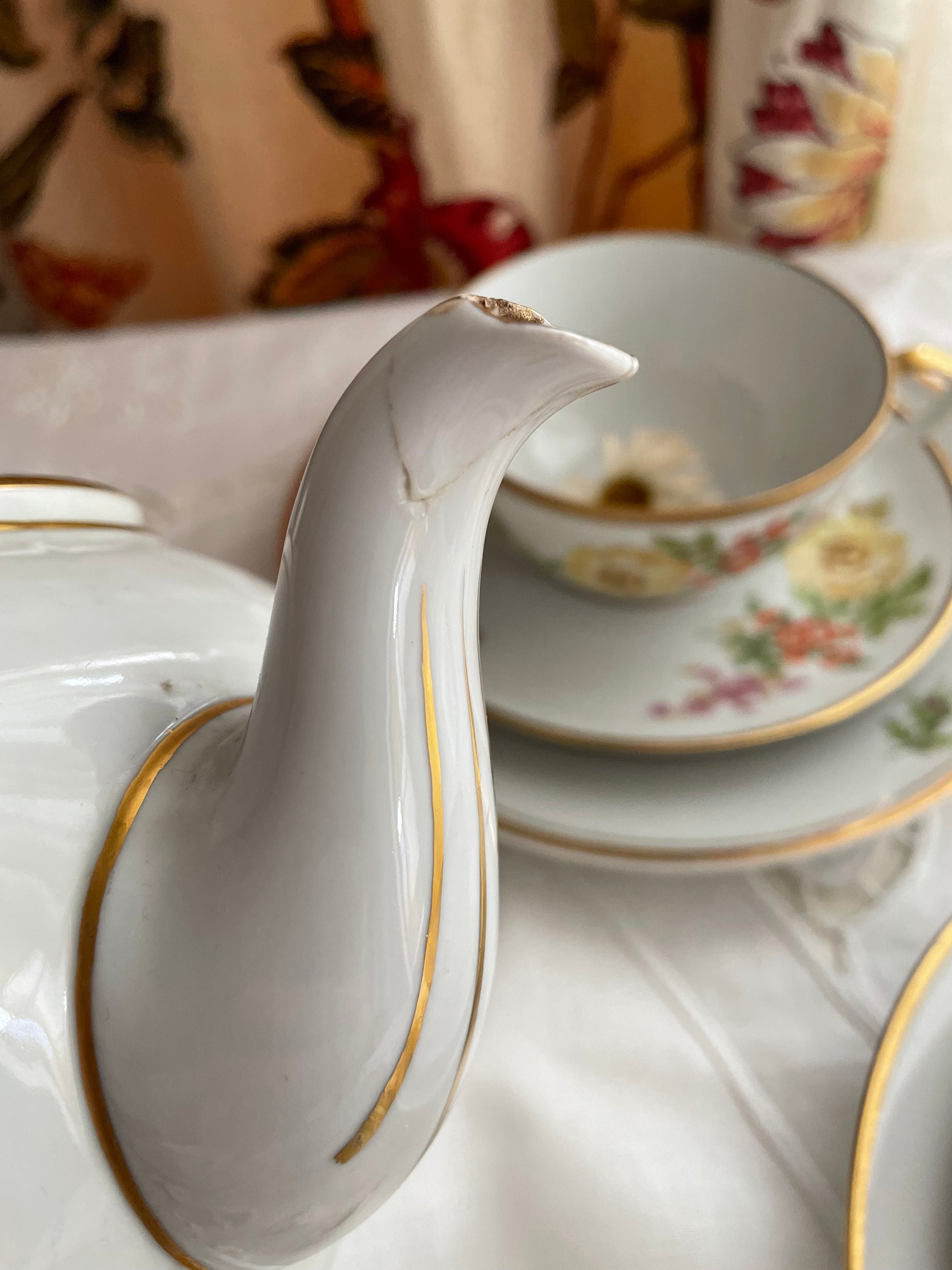 Vintage Kahla Porcelain Tea Coffee Set - Etsy