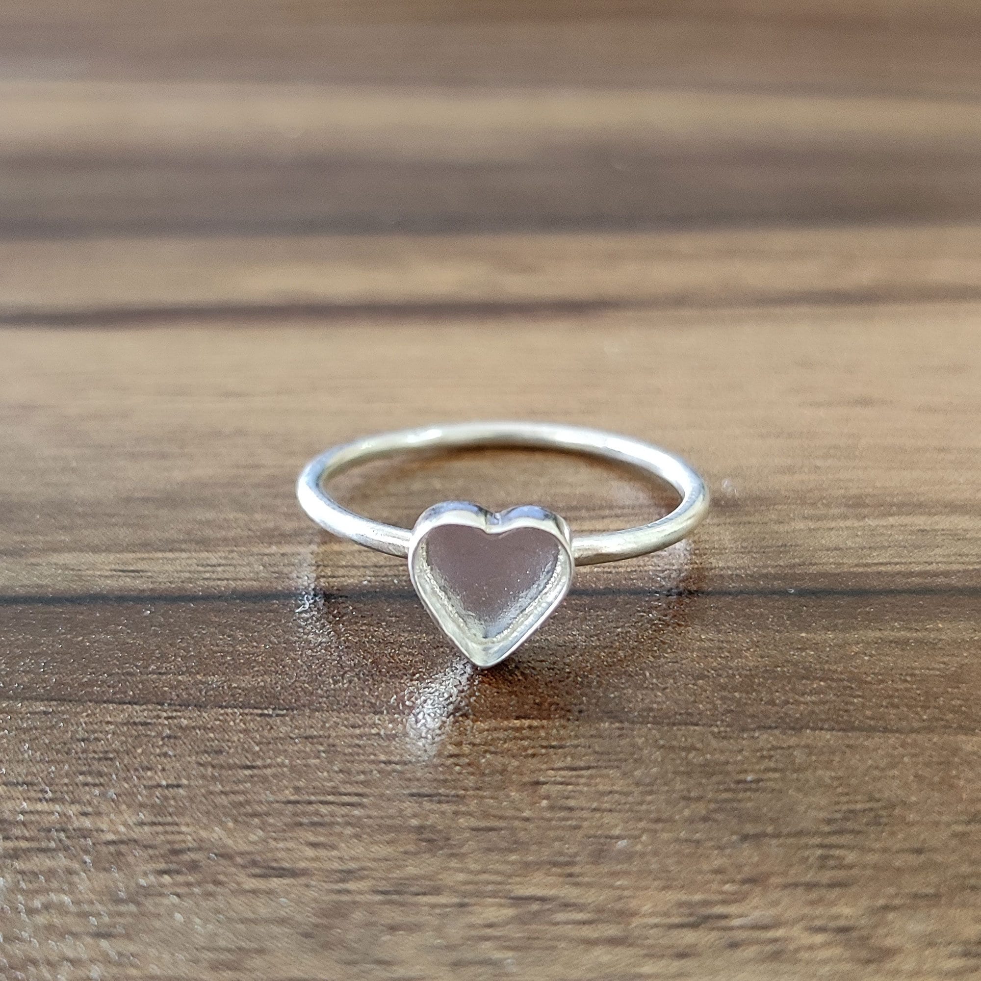 Crystal Heart Ring, Purple Heart Ring, Pink Heart Ring, Promise Ring, Best  Friend Rings, Adjustable Ring, Open Ring, Anniversary Gift 