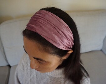 Rose Velvet Headband