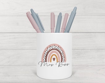 Personalised Pencil Pot Teacher Gift Thank You Present