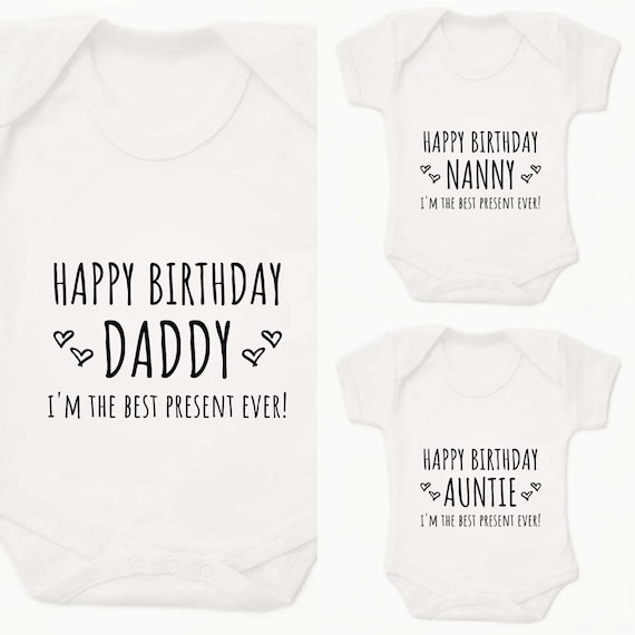 Today I/'m Daddy/'s Problem Funny Cute Baby Grow Vest Bodysuit Boys Girls Gift