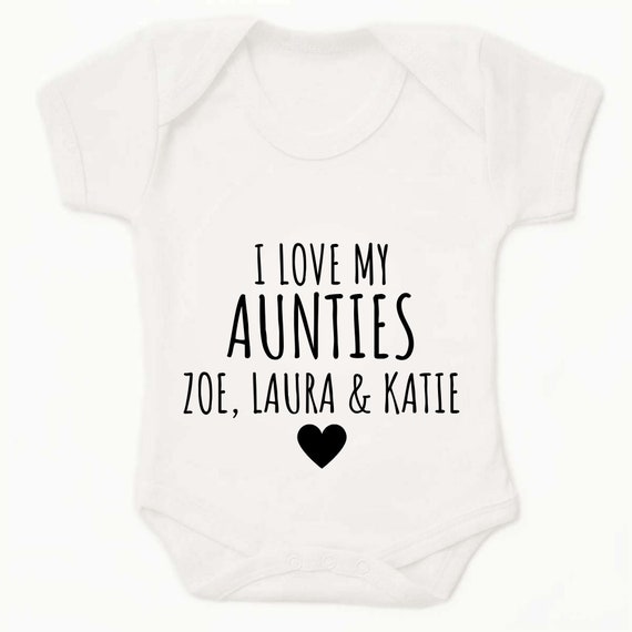 i love my auntie baby grow