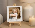 Personalised Grandparents Photo Tile Ceramic Custom Text Gift