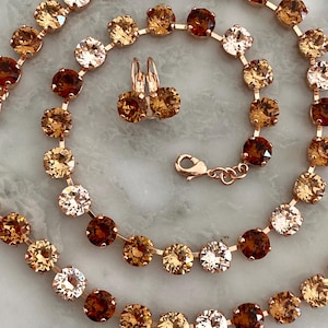 Necklace for Brown Dress
