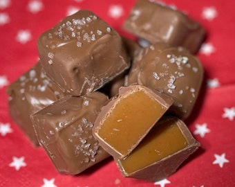 Sea Salt Homemade Caramels