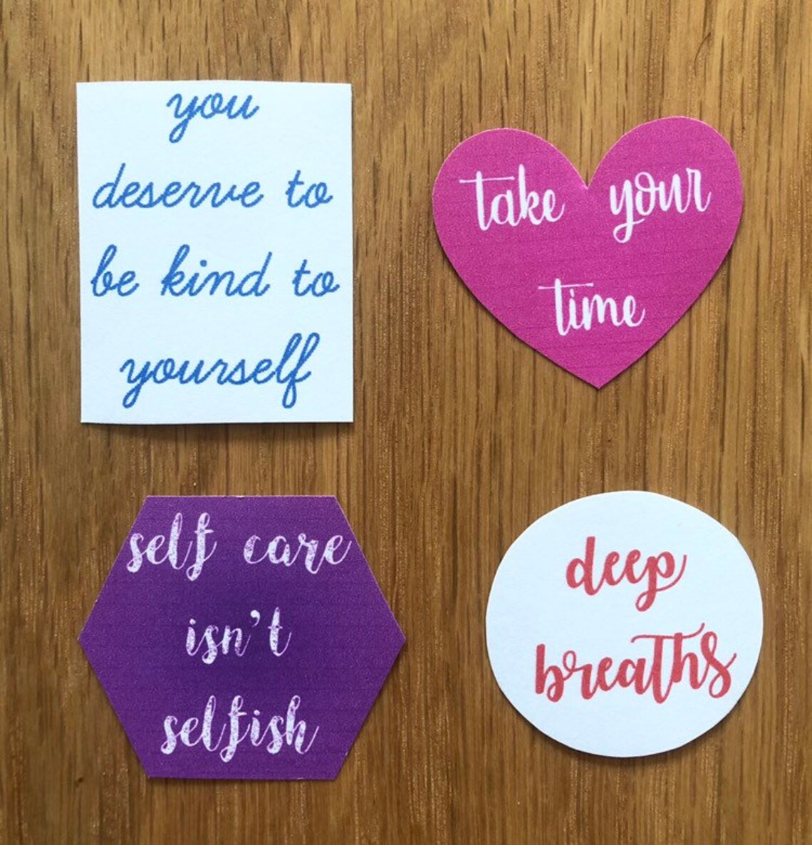 Self Care Stickers Etsy UK
