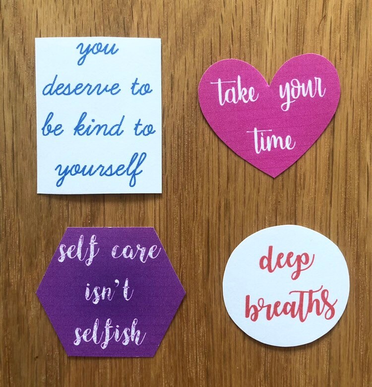 Self Care Stickers Etsy UK