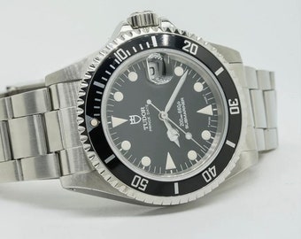 Tudor Submariner Date 79190 Black Dial 40mm Ser. B 11/1997 8876U