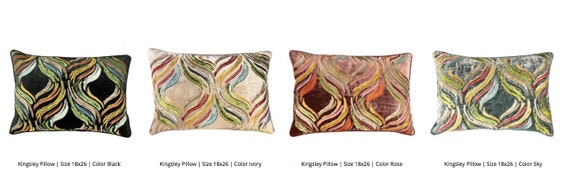 Rodeo Home Kingsley Decorative Velvet Throw Pillow Size Etsy