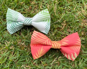 A&Z Green Daydream/Orange Dream Pet Bow Tie