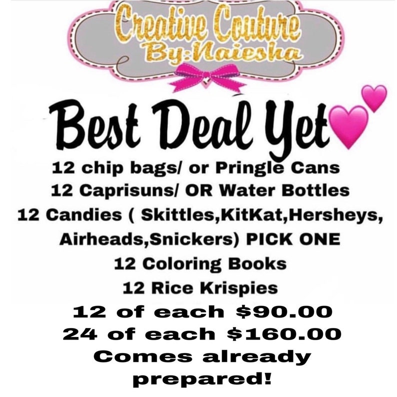 Personalized Party Package