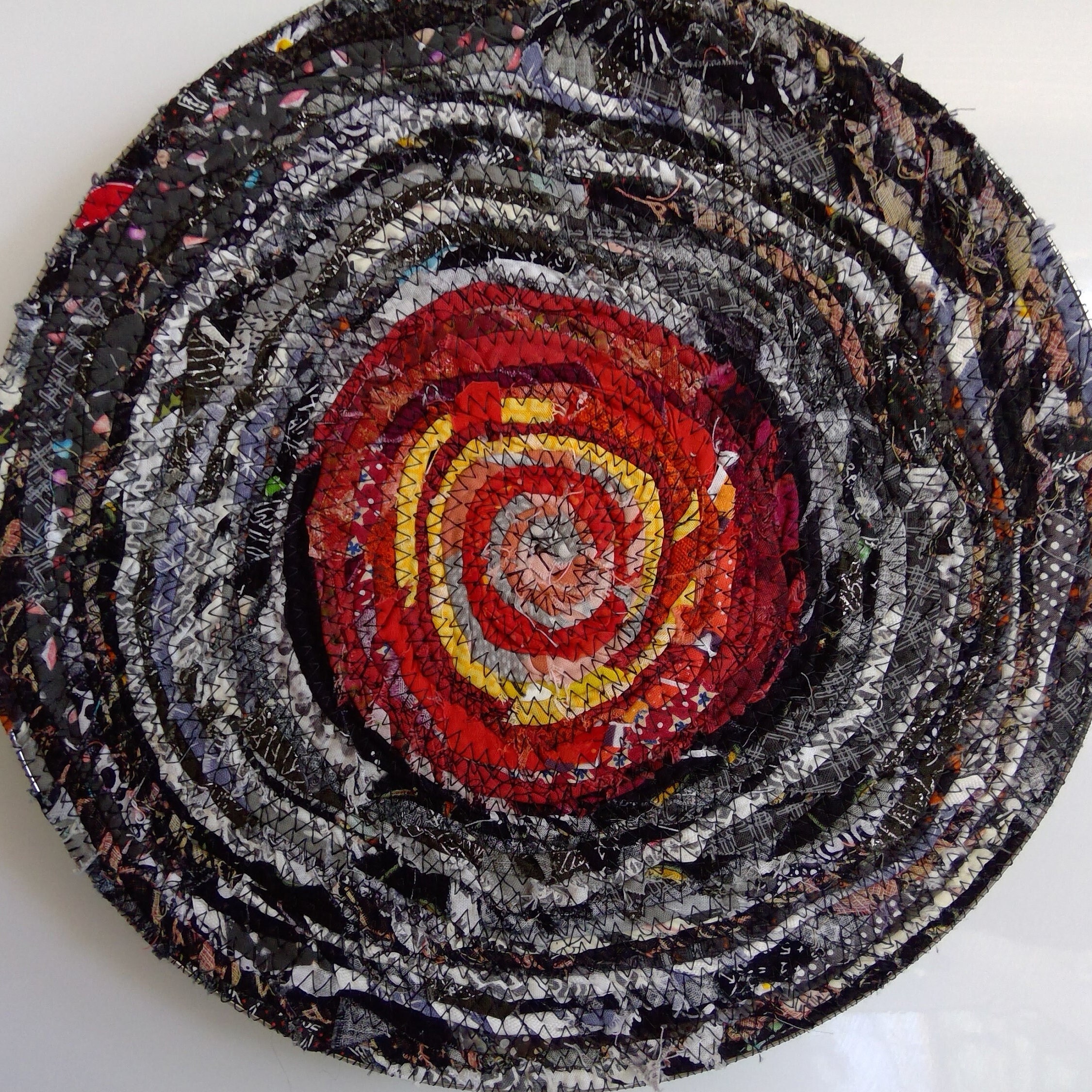 Circular Thinking Art Quilt - Life in Space - Wall Art - Etsy