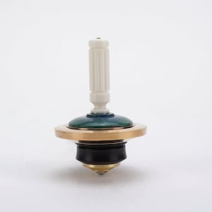 Ebobrass - hand-turned finger top