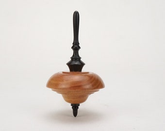Spinning top "Barock" - Hand turned spinning top