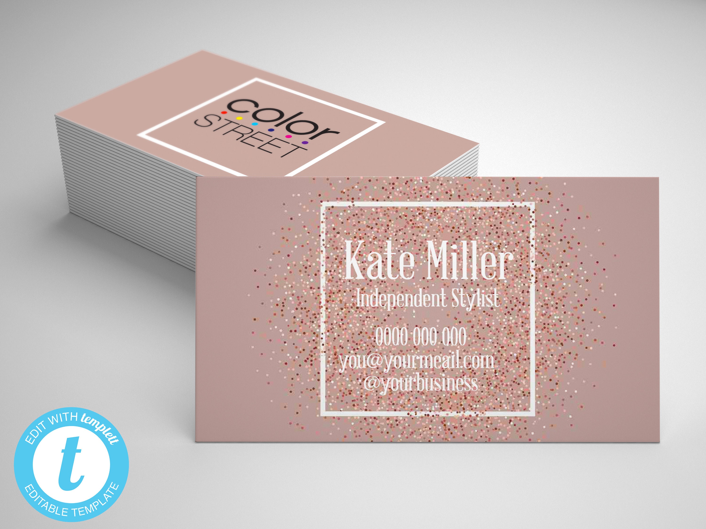 Color Street Business Card Template Editable Color Street Etsy color-street-business-card-template-editable-color-street-etsy
