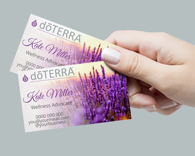 Doterra Business Cards : Doterra Business Card For Wellness Advocates Lavender Desert Naturals Natural Living Health And Wellness Using Essential Oils With Dawn Goehring - How to order doterra business cards.