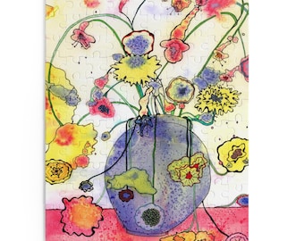 Flowers 2 Puzzle (120, 252, 500-Piece)