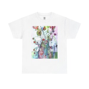 Flowers 1 Unisex Heavy Cotton Tee