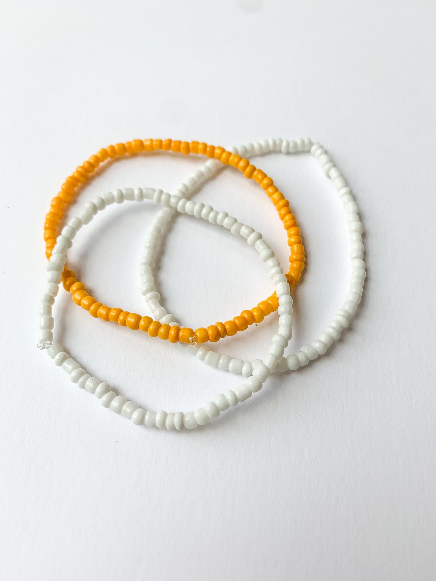 Simple seed bead bracelet summer bracelets stackable Etsy