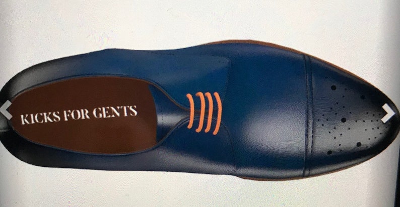 navy designer shoes
