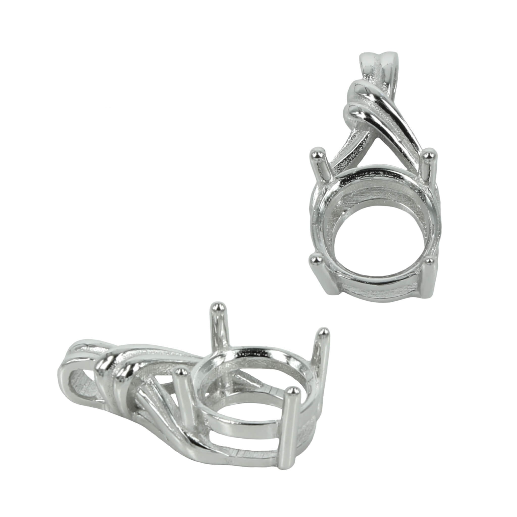 Wholesale 9 x 18.5mm Lobster Claw Clasps Sterling Silver .925