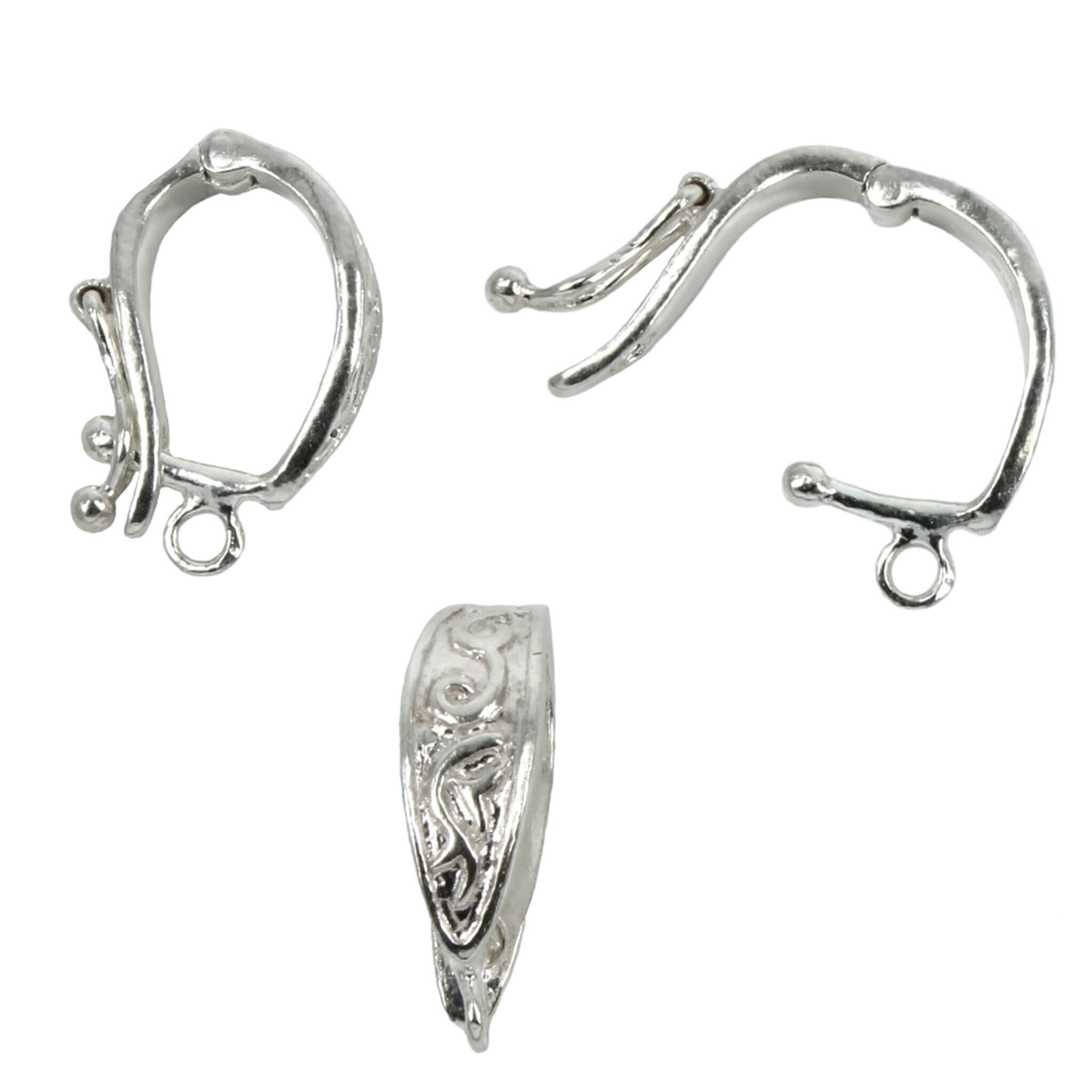 アクセサリー CHEALIMPID \"Silver Edge Neckpiece\" SG Liquid Metal XCR7-AS (Antique Silver Finish) Necklace