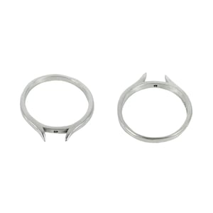 Jeweler Ring Shank for Jeweler Ring Peg Setting in Sterling Silver 2.8mm | JF003SH