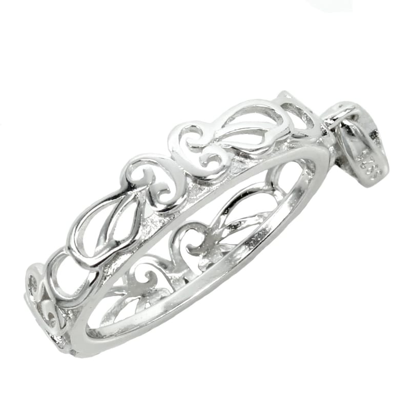 Oval rococo bezel pendant with soldered loop /& bail in sterling silver.