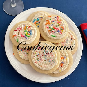 15 or 30 Marvelously Smooth Anytime Buttercream Cookies