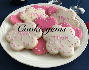 12 o 18 galletas de azúcar para mamá