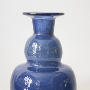 Murano glazen vaas Design Carlo Giorgi I Vetri Vintage design jaren '70 Barbini Venini Scavo