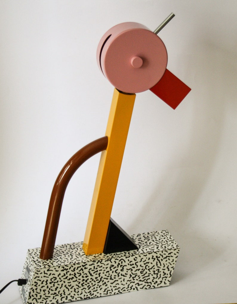 Tahiti Desk Light Table Lamp Memphis Design Ettore Sottsass Etsy UK