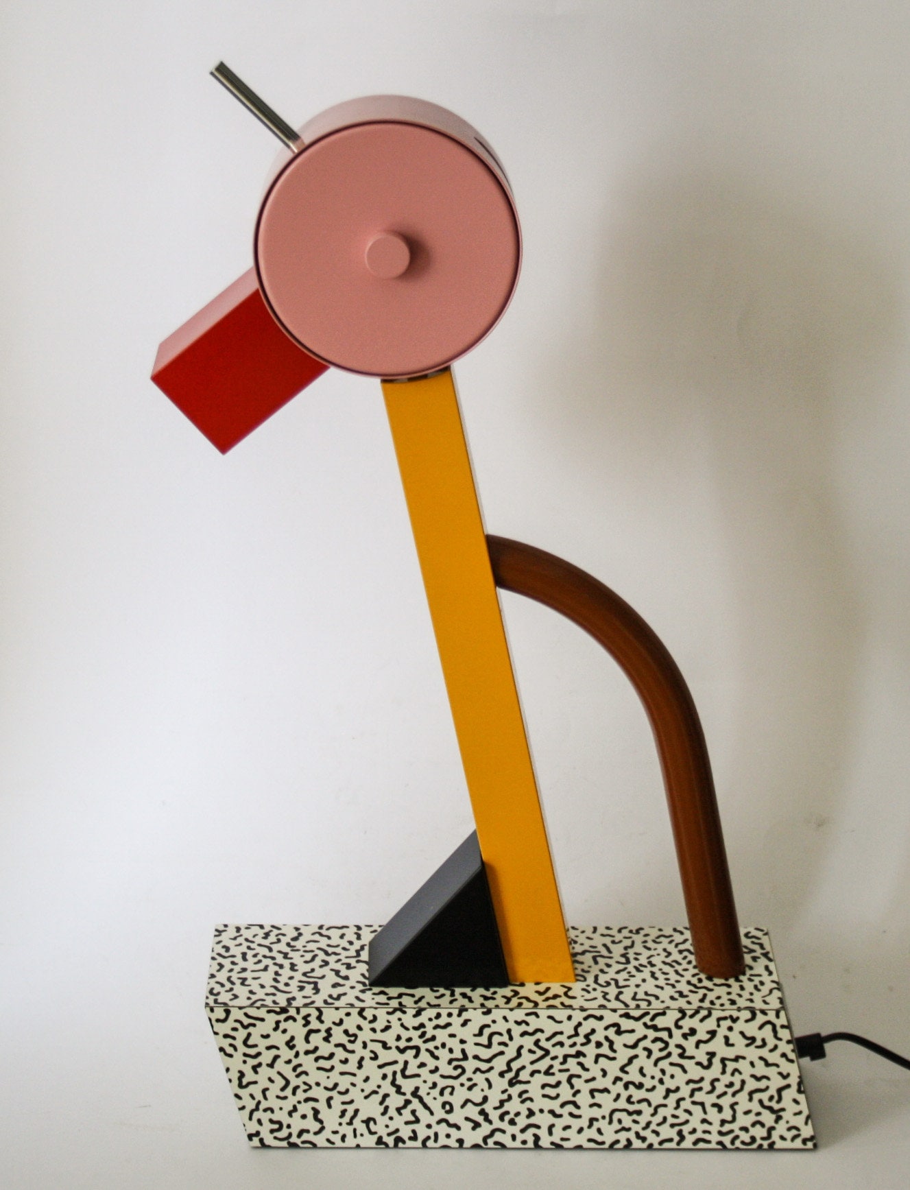 Tahiti Lampe de Bureau Lampe Table Memphis Design Ettore Sottsass 1981 Vintage