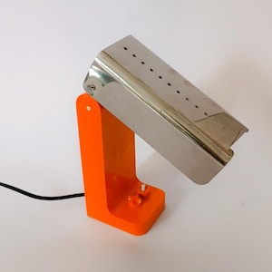Rare Vademecum 4034 vintage table lamp design Joe Colombo Kartell Orange space age