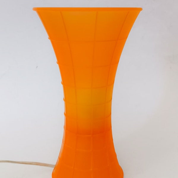 Birzi table lamp Luceplan Design Forcolini Fassina orange rubber space age style