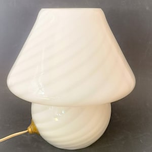 Murano ムラノ アンティーク イタリア製 きのこガラステーブルランプ Amazon.co.jp: Murano ムラノ アンティーク イタリア製 きのこ